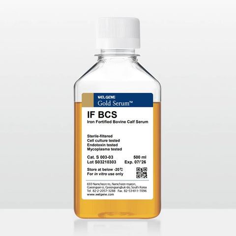 Iron-Fortified Bovine Calf Serum(IF BCS) (S003-03)