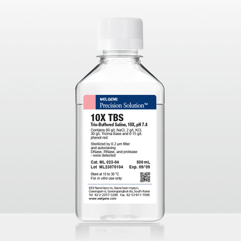 10X TBS Solution, pH 7.4 (ML023-04)